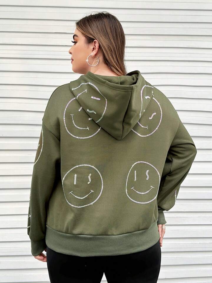 shein smiley face hoodie
