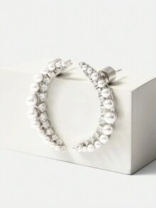 MOTF PREMIUM BÔNG TAI LƯỠI LƯỠI LƯỠI LƯỠI LƯỠI LƯỠI MẠ VÀNG 18K - Bạc - Xem 7