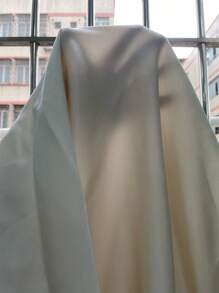 SHEIN LUNE 休閒純色加大襯衫 - 杏色 - 查看 6