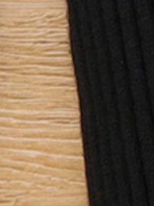 SHEIN Young Girl Solid Flare Leg Knit Pants,In Fall/Winter - Black - View 5