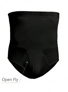 純色男士三角褲 - 黑色 - 查看 3