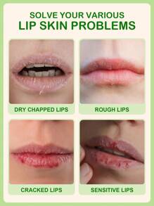 Slow Sunday Moisturizing Lip Balm, Soothing And Moisturizing, Daily Lip Care, Lip Sleeping Mask, Fruit Favor, Good Choice For Wedding, Vacation, Beach, Travel Essentials, Suitable For Summer Lip Care - Clear - View 3