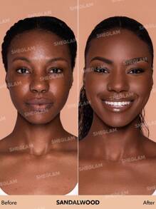 SHEGLAM Complexion Pro 持久透氣啞光粉底液樣品-檀香啞光防汗粉底液控油全覆蓋無孔遮瑕防水無瑕不褪色輕薄液體粉底液 品牌 美容 化妝 化妝品 適合女性與女孩 完美搭配冬季春季 Y2K 時尚 流行 生日禮物 假期 派對準備就緒 最佳顏色 - Sandalwood - 查看 2