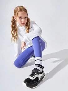 时尚、酷炫、时尚、舒适的撞色儿童运动鞋 - 彩色 - 查看 2