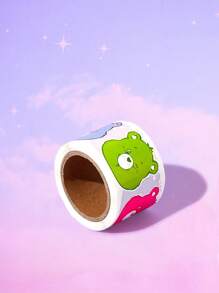 ROMWE X Care Bears 1roll Cartoon Bear Graphic Sticker, Cute Assorted Sticker, School - Multicolor - View 2