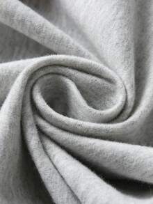 Sudadera de manga raglán con estampado de dibujos animados para niño joven - Gris - Ver 7