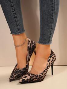 Suede High Heels For Women, Pointed Toe Vamp And Thin Heel Design, Sexy - Multicolor - View 2