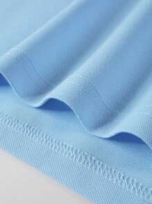 Manfinity Homme Men 3pcs Solidcollar Work Polo Shirt, For Husband - Multicolor - View 5