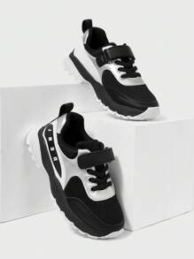 时尚、酷炫、时尚、舒适的撞色儿童运动鞋 - 彩色 - 查看 10