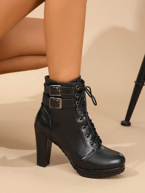 Women's Autumn And Winter Fashion Casual Boots For Outdoor Wear