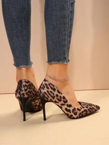 Suede High Heels For Women, Pointed Toe Vamp And Thin Heel Design, Sexy - Multicolor - View 5