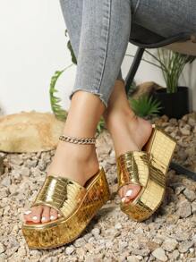 Women's Wedge Heel Thick Sole Sandals
