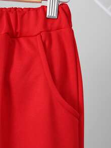 男大童3入組火圖案彈性腰帶衛褲 - 彩色 - 查看 5