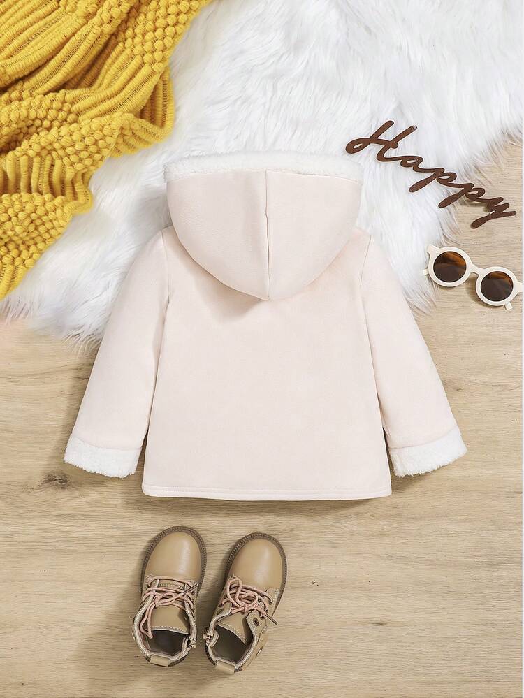 Manteau matelassé épais avec capuche pour bébés garçons