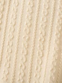 SHEIN 女小童小高領衛衣洋裝&包 - 卡其色 - 查看 6