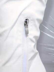 SHUZIA Women's Versatile, Warm Sexy Over-Knee Side Zipper Stiletto Heeled Boots For Christmas Valentine's Day - White - View 4