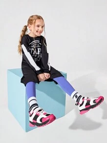 Cool Comfortable Colorblock Children's Athletic Shoes