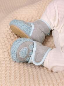 Unisex Kids' Fashionable And Comfortable Warm Boots, Grey - Grey - View 2