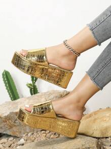 Women's Wedge Heel Thick Sole Sandals