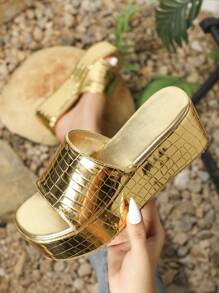 Women's Wedge Heel Thick Sole Sandals