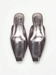 MOTF PREMIUM COMFORTABLE WOMEN'S FLAT SANDALS VACATION SHOES SUMMER HALLOWEEN CHRISTMAS - Grey - View 4