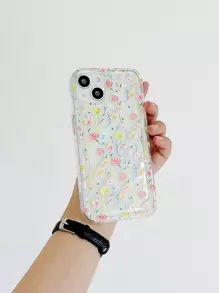 Inna Moreva Artist Vacation Floral Clear Phone Case