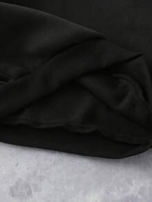 Young Boy Alien Print Sweatshirt - Black - View 6