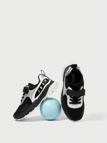 时尚、酷炫、时尚、舒适的撞色儿童运动鞋 - 彩色 - 查看 4