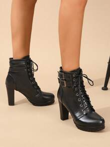 Women's Autumn And Winter Fashion Casual Boots For Outdoor Wear