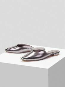 MOTF PREMIUM COMFORTABLE WOMEN'S FLAT SANDALS VACATION SHOES SUMMER HALLOWEEN CHRISTMAS - Grey - View 1