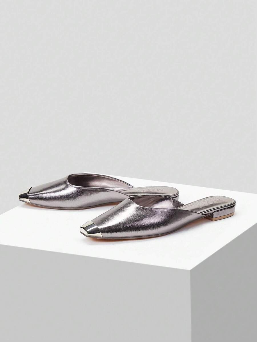 MOTF PREMIUM COMFORTABLE WOMEN'S FLAT SANDALS VACATION SHOES SUMMER HALLOWEEN CHRISTMAS - Grey - View 1