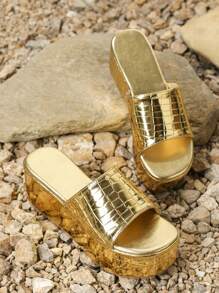 Women's Wedge Heel Thick Sole Sandals