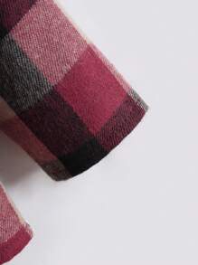 Áo Sơ Mi Kẻ Sọc Có Túi Cho Bé Trai - Nhiều màu - Xem 6