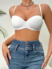 Solid Underwire Bra