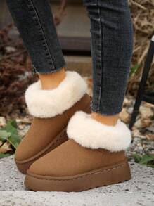 Women's Snow Boots - Brown - View 2