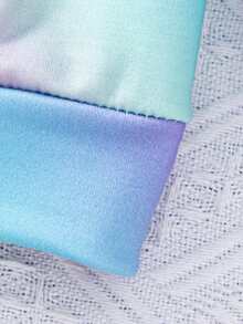 SHEIN Young Girl Unicorn Print Sweatshirt - Multicolor - View 5