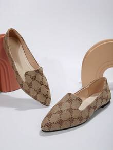 Spring And Autumn Fashionable Pointed Toe Women's Flat Shoes - Multicolor - View 7