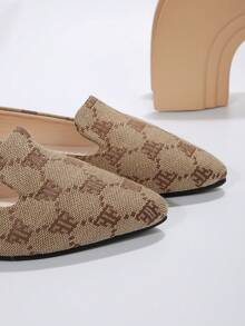 Spring And Autumn Fashionable Pointed Toe Women's Flat Shoes - Multicolor - View 5