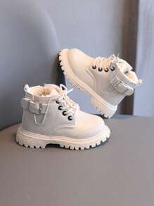 Children's Boots - Beige - View 3