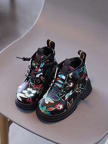 Botas Para Niños - Negro - Ver 3