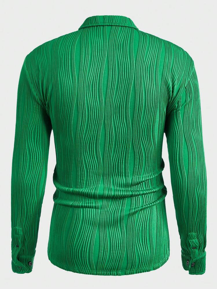 Men Button Through Shirt