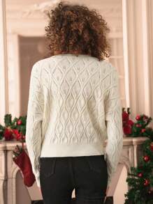 SHEIN Frenchy Jersey unicolor de hombros caídos