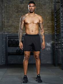 Manfinity Sport Corelite Men Wrap 2 In 1 Sports Shorts Men Gym Shortsmen Gym Shortsrunning Shorts For Mengym Shorts For Menblack Men Shorts