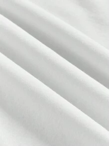 Cô gái Tween Khẩu hiệu & Đồ họa Hoạt hình Lót nhiệt Áo nỉ - trắng - Xem 6