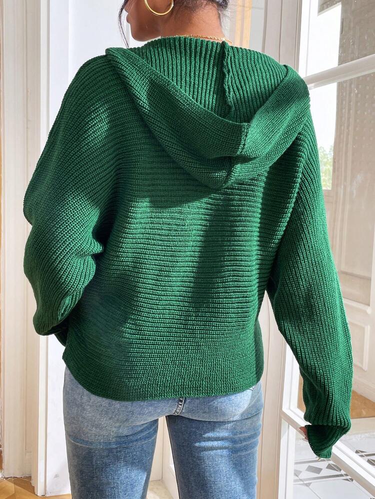 Women Long Sleeve Hooded Pullover Sweater,Long Sleeve Tops In Fall/Winter