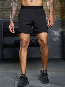 Manfinity Sport Corelite Men Wrap 2 In 1 Sports Shorts Men Gym Shortsmen Gym Shortsrunning Shorts For Mengym Shorts For Menblack Men Shorts