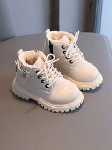 Children's Boots - Beige - View 1