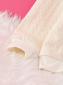 SHEIN 女童（大）衛衣 - 白色 - 查看 5