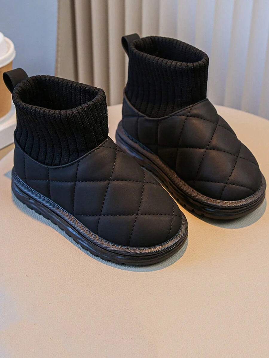 Botas Para Niños - Negro - Ver 1