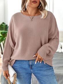 Calvaya 加蝙蝠翼袖毛衣